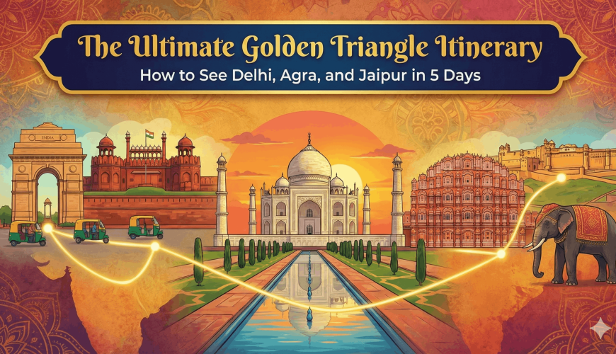 The Ultimate Golden Triangle Itinerary: How to See Delhi, Agra, and Jaipur in 5 Days