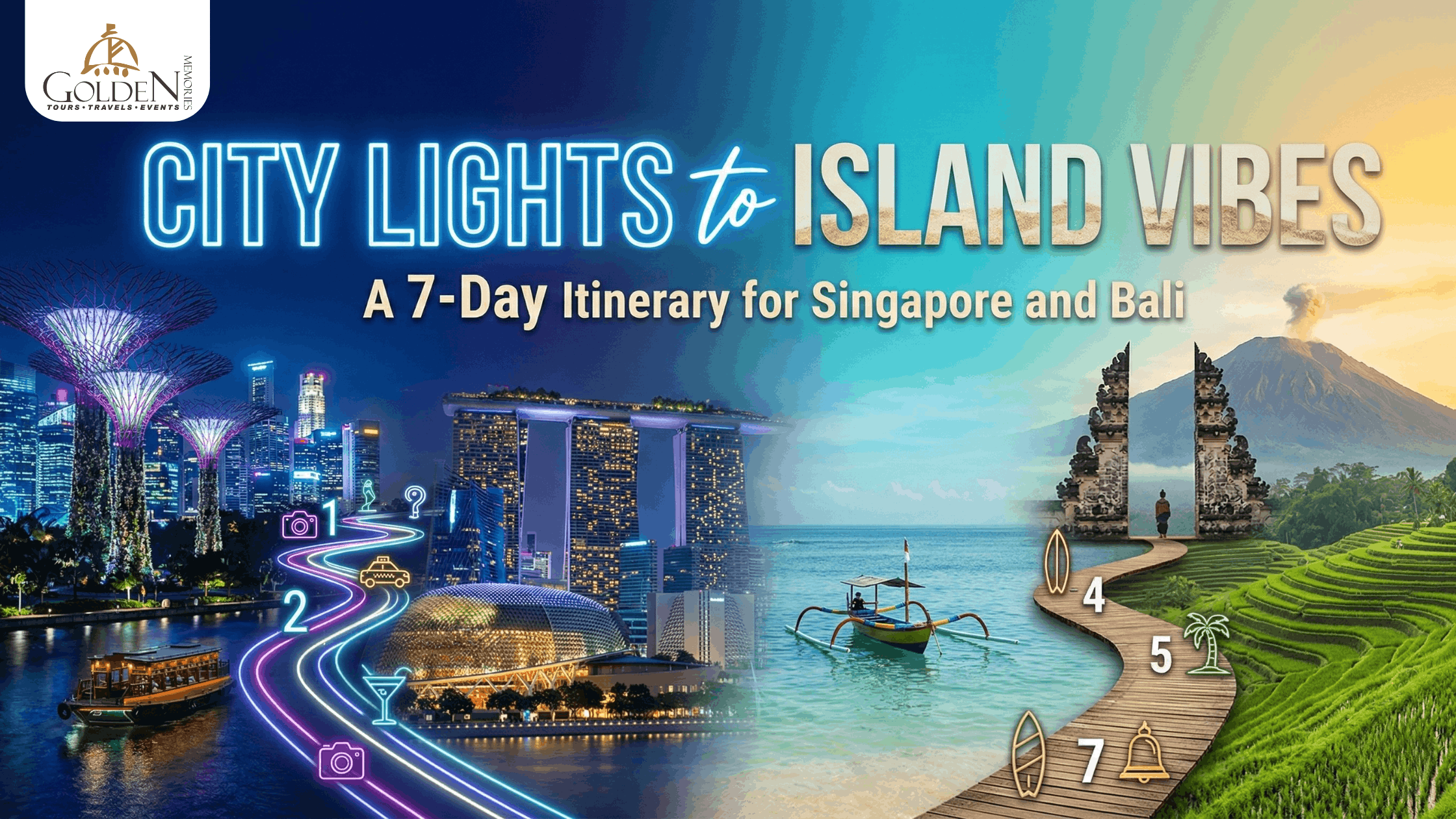 City Lights to Island Vibes: A 7-Day Itinerary for Singapore and Bali