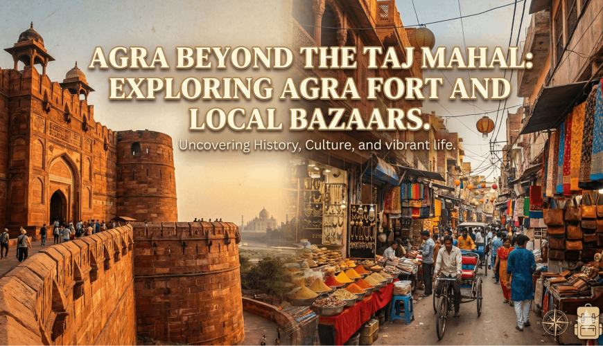 Agra Beyond the Taj Mahal: Exploring Agra Fort and Local Bazaars