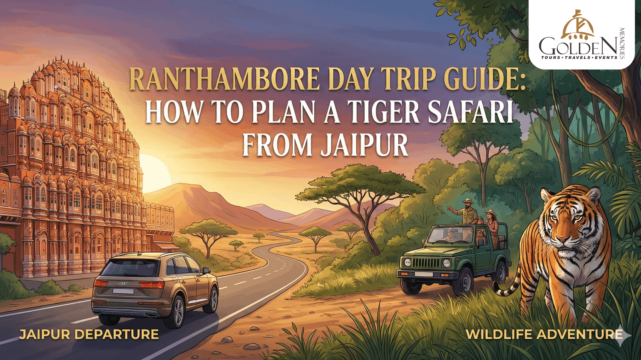Ranthambore Day Trip Guide: How to Plan a Tiger Safari from Jaipur
