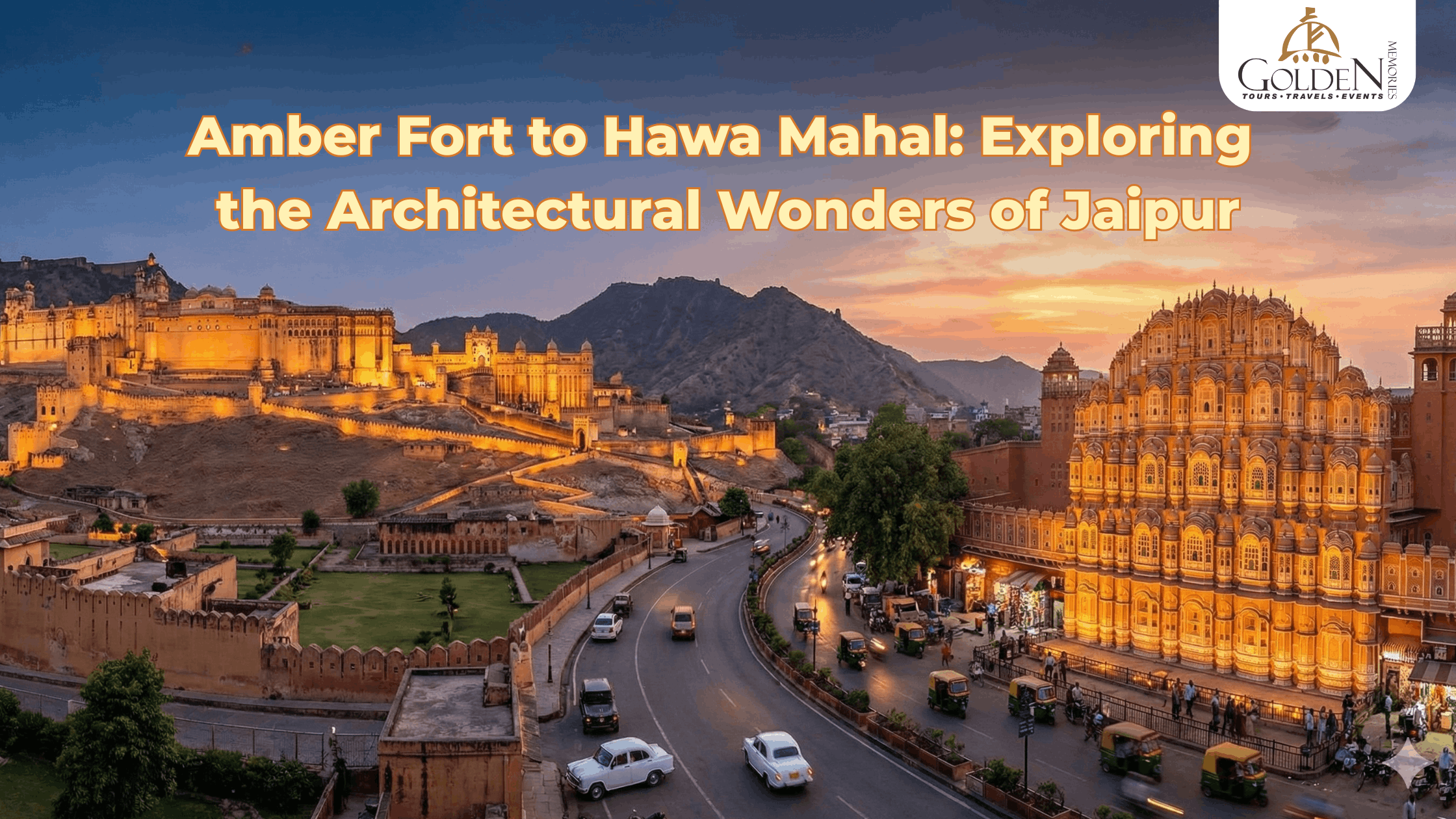 Amber Fort to Hawa Mahal: Exploring the Architectural Wonders of Jaipur