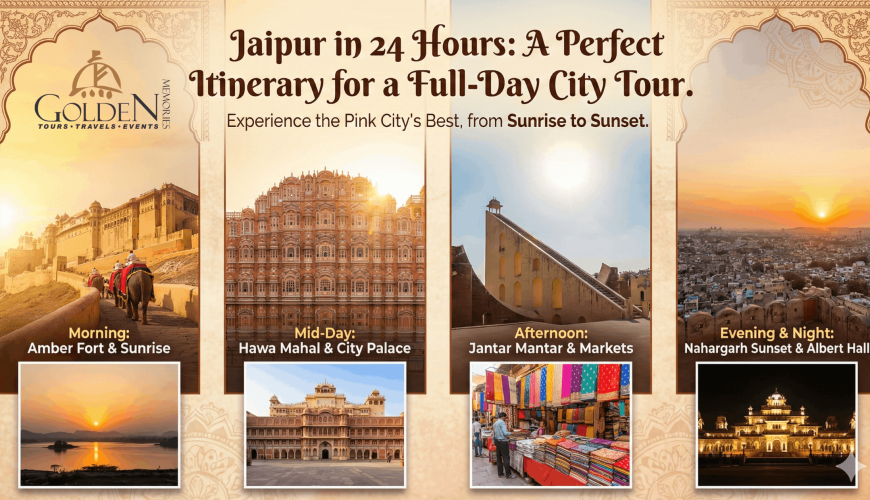 Jaipur in 24 Hours: A Perfect Itinerary for a Full-Day City Tour