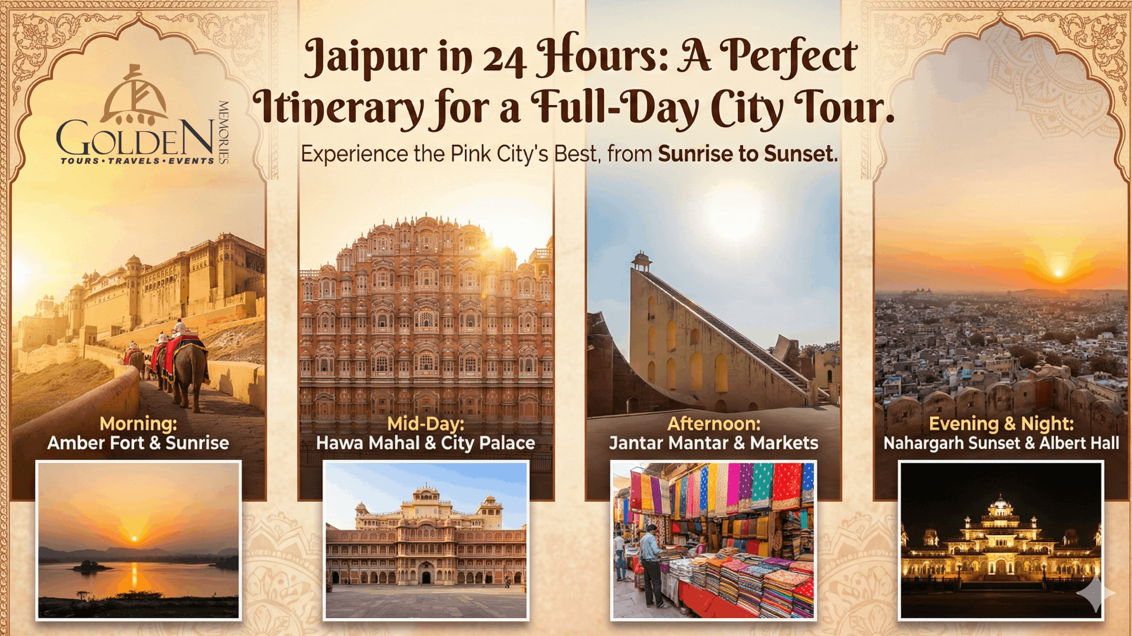 Jaipur in 24 Hours: A Perfect Itinerary for a Full-Day City Tour