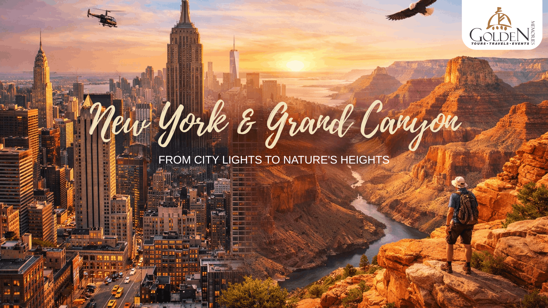 Urban Jungle vs. Red Rocks: The Contrast of New York and Grand Canyon