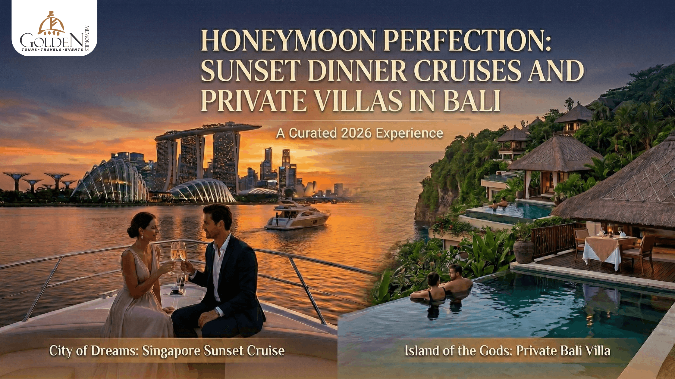 Honeymoon Perfection: Sunset Dinner Cruises and Private Villas in Bali