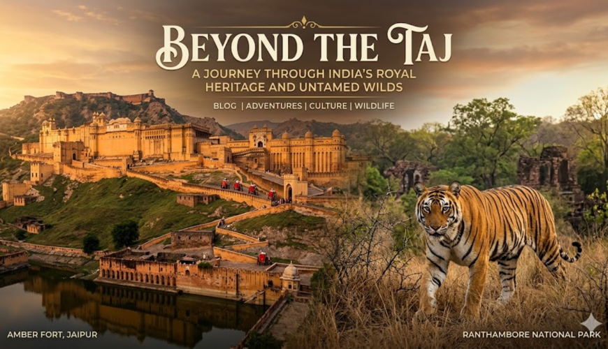 Beyond the Taj: A Journey Through India’s Royal Heritage and Untamed Wilds