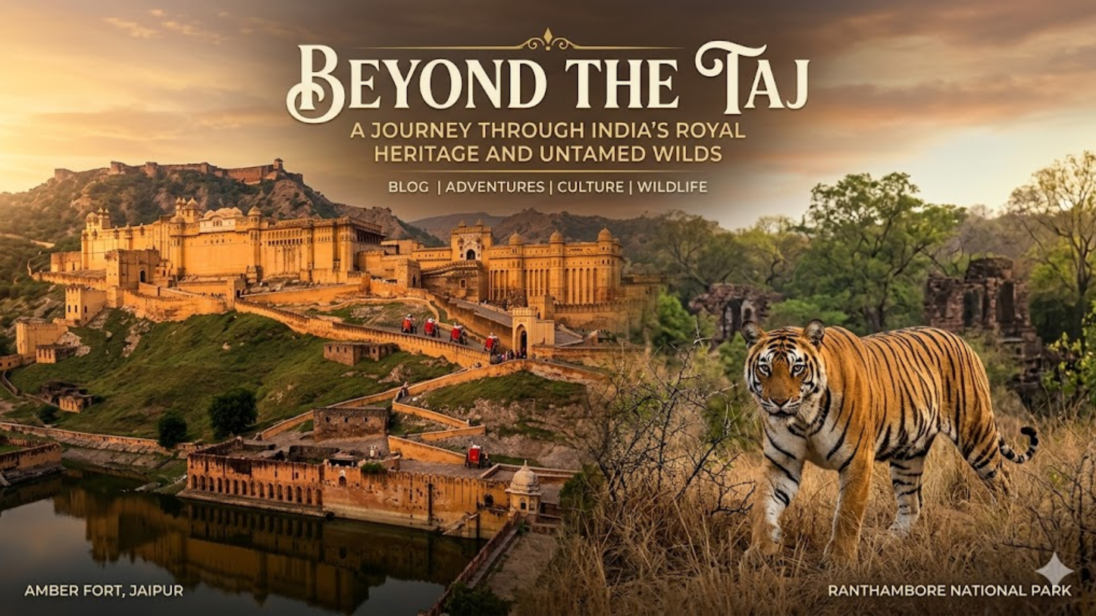 Beyond the Taj: A Journey Through India’s Royal Heritage and Untamed Wilds