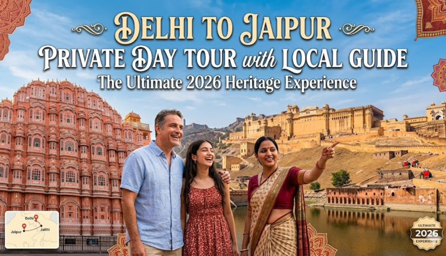 Delhi to Jaipur: Private Day Tour with Local Guide – The Ultimate 2026 Heritage Experience