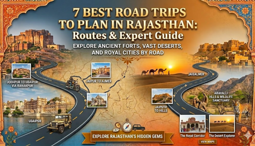 7 Best Road Trips To Plan In Rajasthan: Routes & Expert Guide