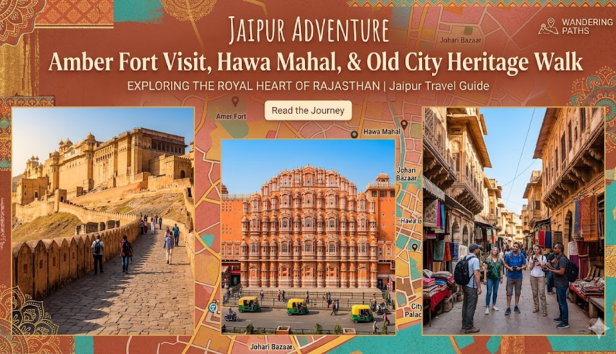Amber Fort Visit, Hawa Mahal & Heritage Walk