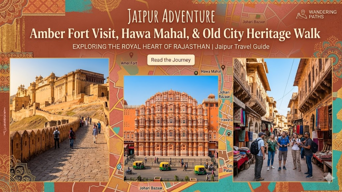 Amber Fort Visit, Hawa Mahal & Heritage Walk
