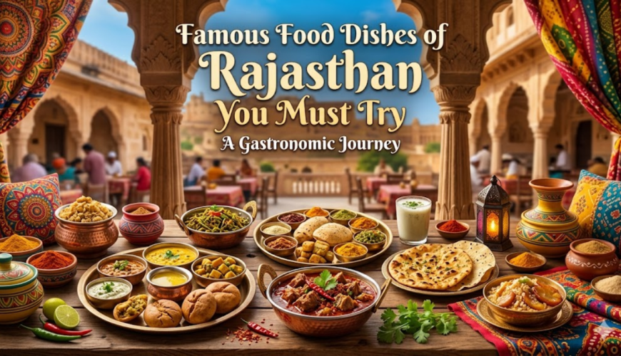 Famous Food Dishes of Rajasthan You Must Try: A Gastronomic Journey