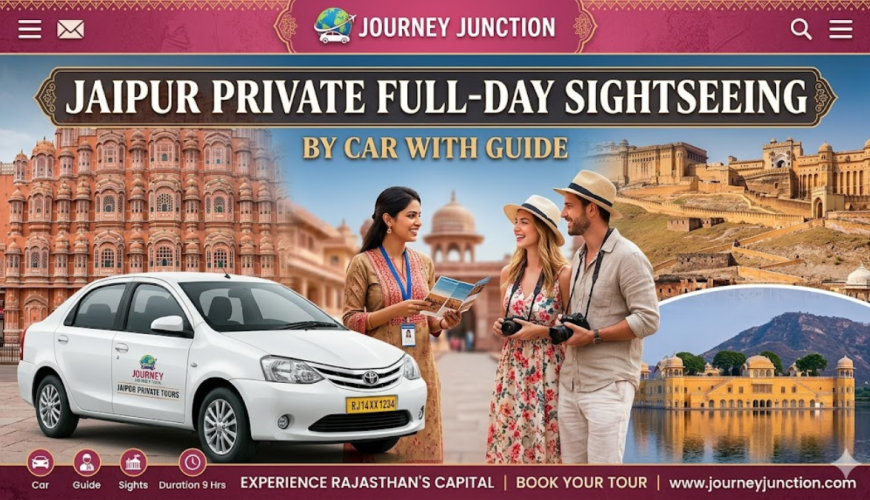 Jaipur Private Full-Day Sightseeing by Car with Guide