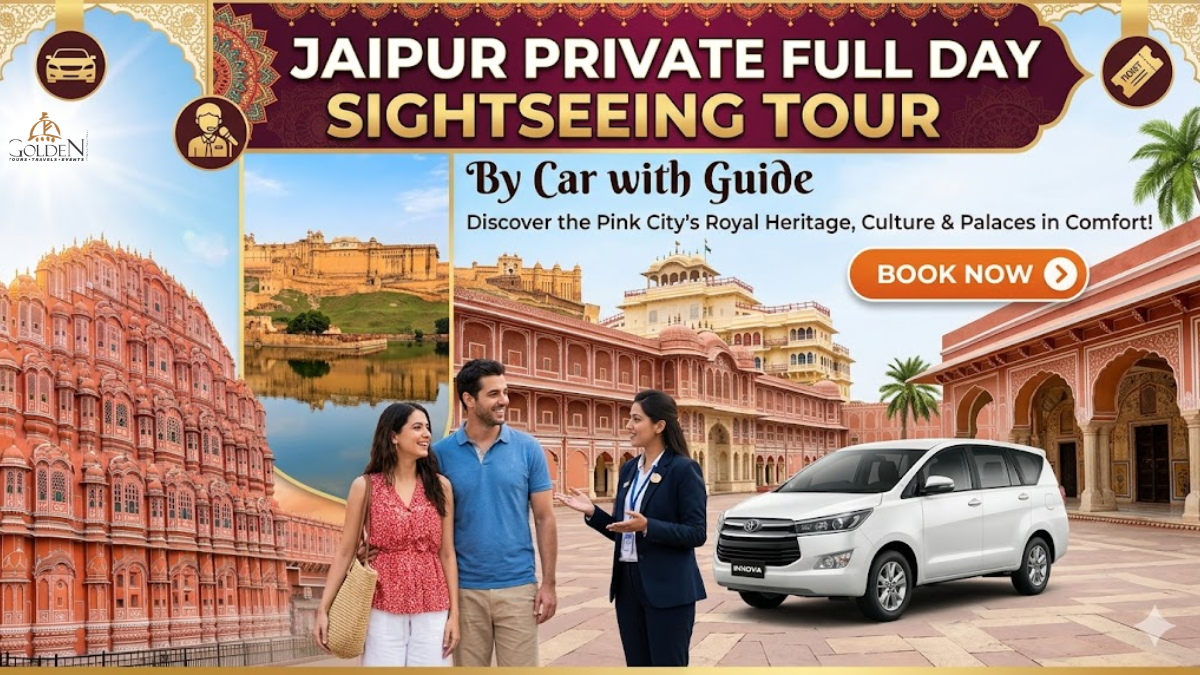 Jaipur Private Full Day Sightseeing Tour By Car with Guide