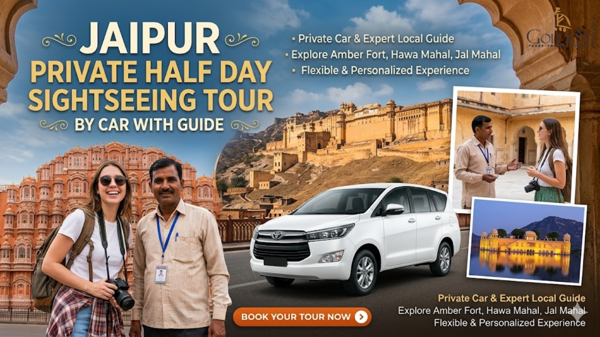 Jaipur Private Half Day Sightseeing Tour By Car with Guide