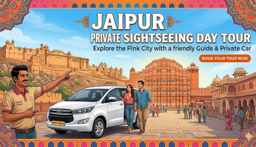 Jaipur Private Sightseeing Day Tour with Guide by Car