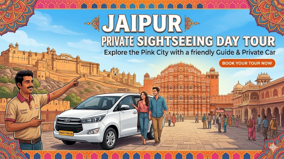 Jaipur Private Sightseeing Day Tour with Guide by Car