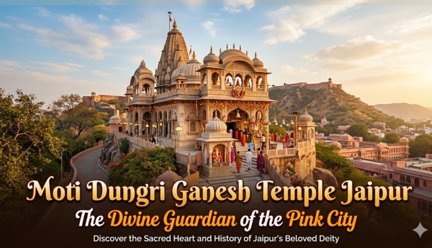 Moti Dungri Ganesh Temple Jaipur: The Divine Guardian of the Pink City