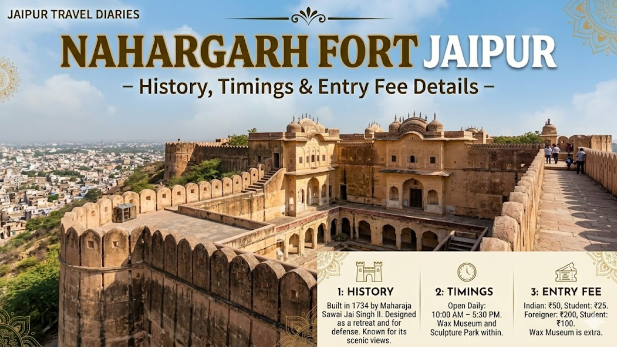 Nahargarh Fort Jaipur – History, Timings & Entry Fee Details
