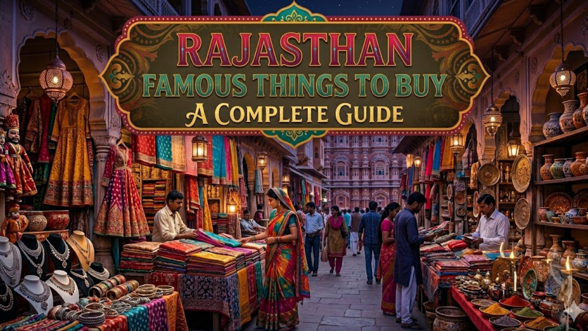 Rajasthan Famous Things to Buy: A Complete Guide