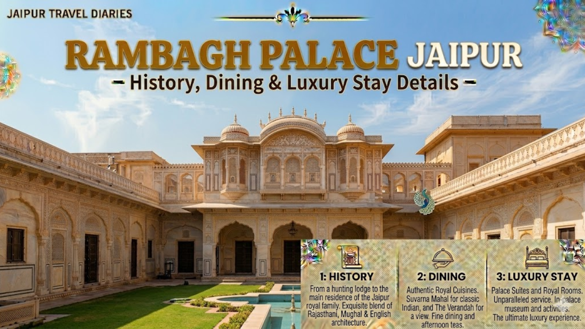 Rambagh Palace Jaipur – History, Dining & Luxury Stay Details