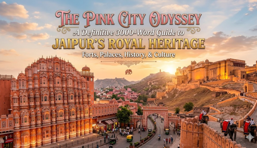 The Pink City Odyssey: A Definitive 3000-Word Guide to Jaipur’s Royal Heritage