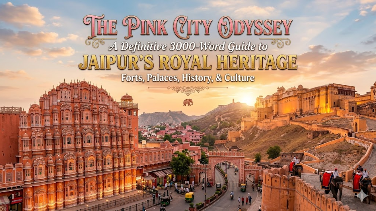 The Pink City Odyssey: A Definitive 3000-Word Guide to Jaipur’s Royal Heritage