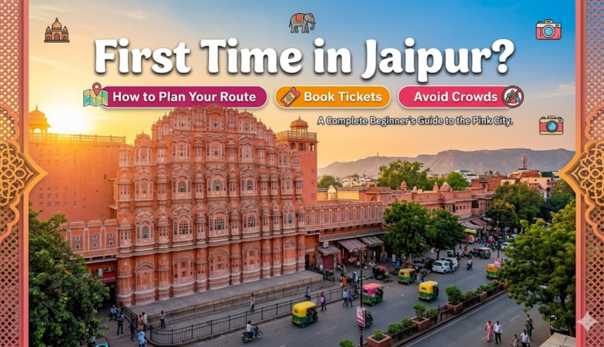 First Time in Jaipur? How to Plan Your Route, Book Tickets, and Avoid Crowds