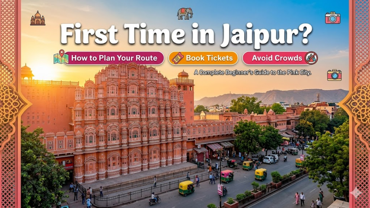 First Time in Jaipur? How to Plan Your Route, Book Tickets, and Avoid Crowds