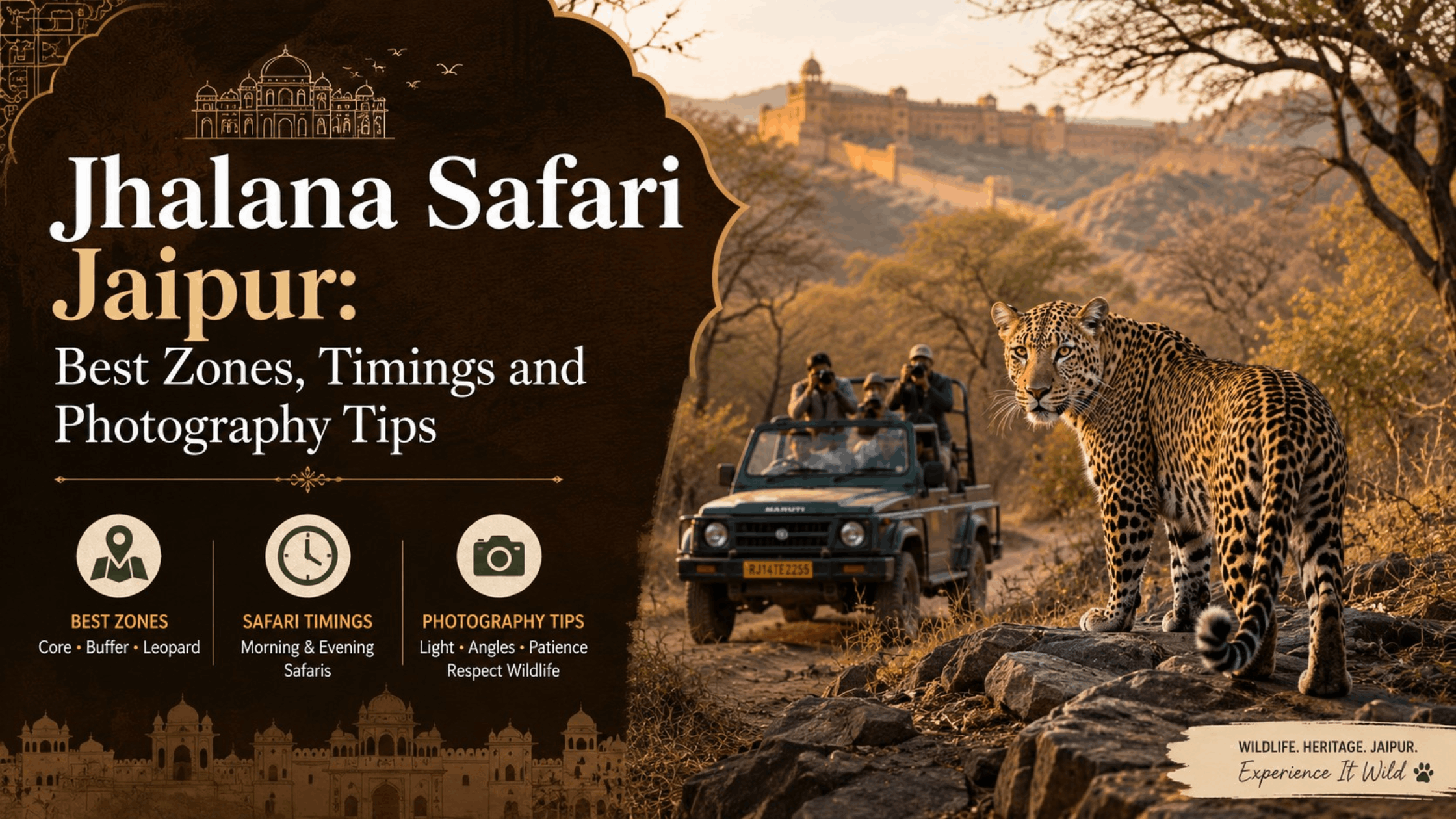 Jhalana Safari Jaipur: Best Zones, Timings and Photography Tips