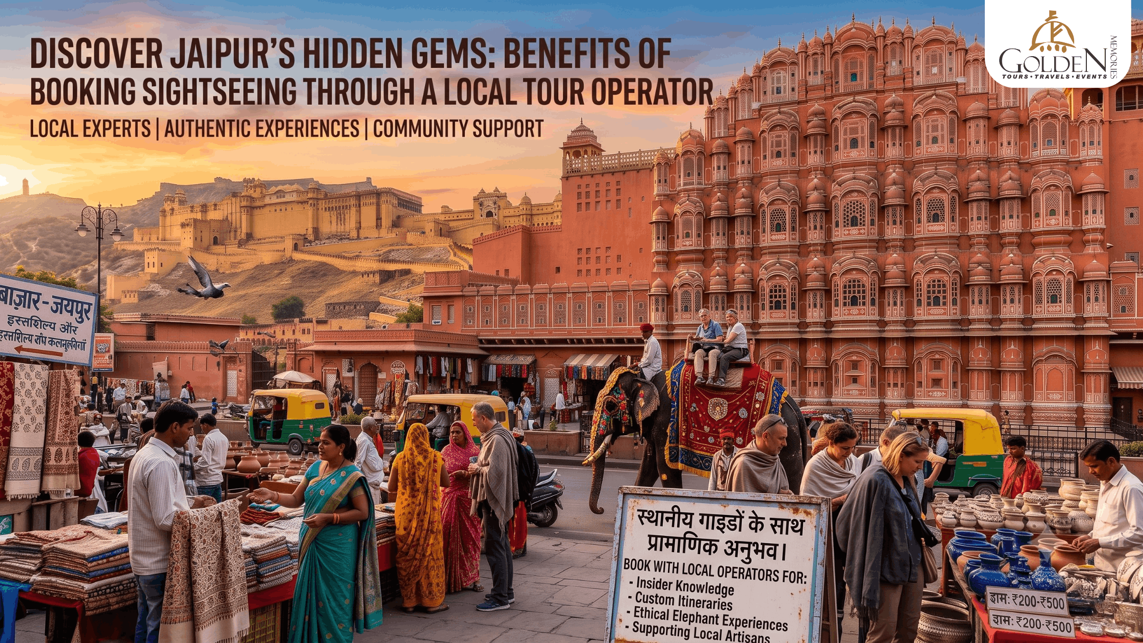 Benefits of Booking Jaipur Sightseeing Through a Local Tour Operator