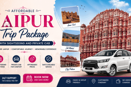 Affordable Jaipur Trip Package with Sightseeing and Private Cab